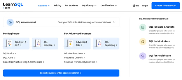 learnsql-course-structure
